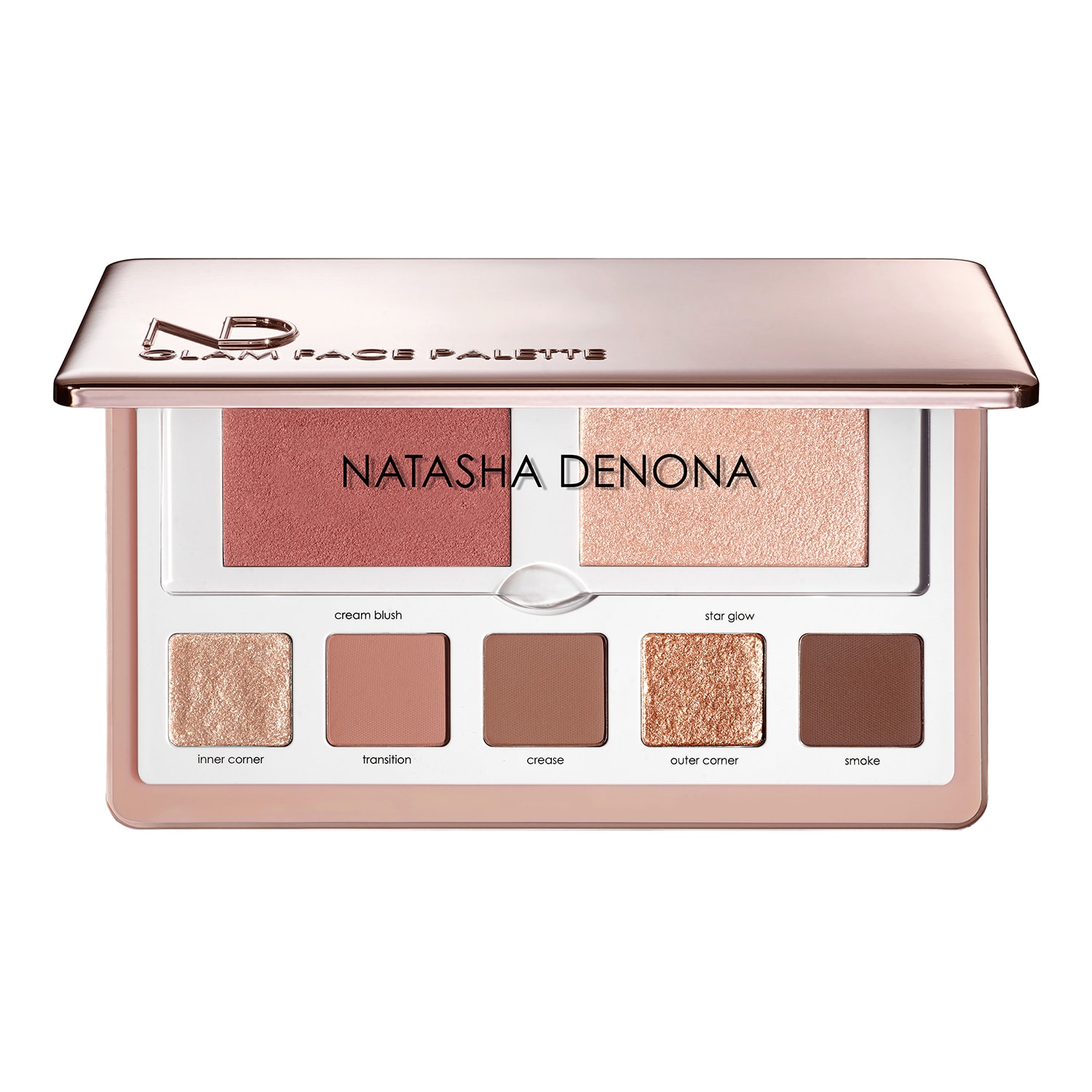 Natasha Denona - glam Face Palette - Paleta Do Makijażu - Face Palette glam Light - Dla Kobiet